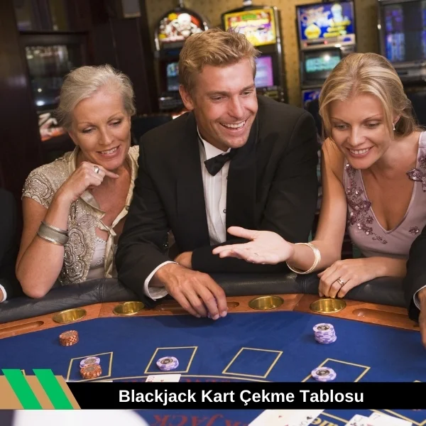 Blackjack Kart Çekme Tablosu